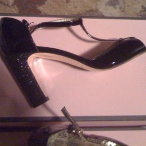 Juicy Couture Sparkling 3.5" Heels Size 7/7.5